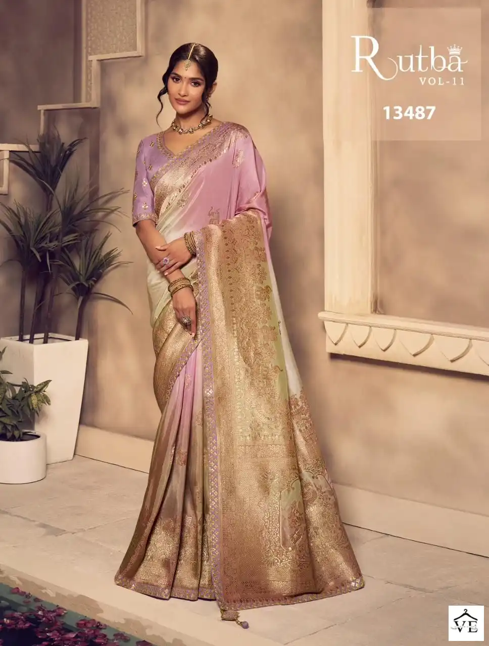 Royal Rutba Vol 11 Fancy Wholesale Designer Sarees — Wholesale Sarees, MPA wholesale from Surat — view 5