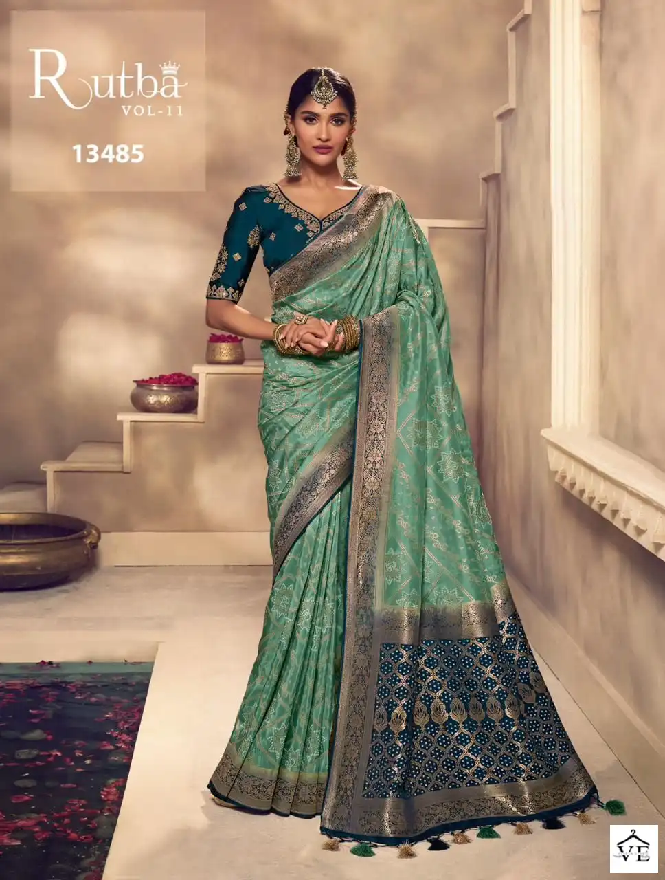 Royal Rutba Vol 11 Fancy Wholesale Designer Sarees — Wholesale Sarees, MPA wholesale from Surat — view 8
