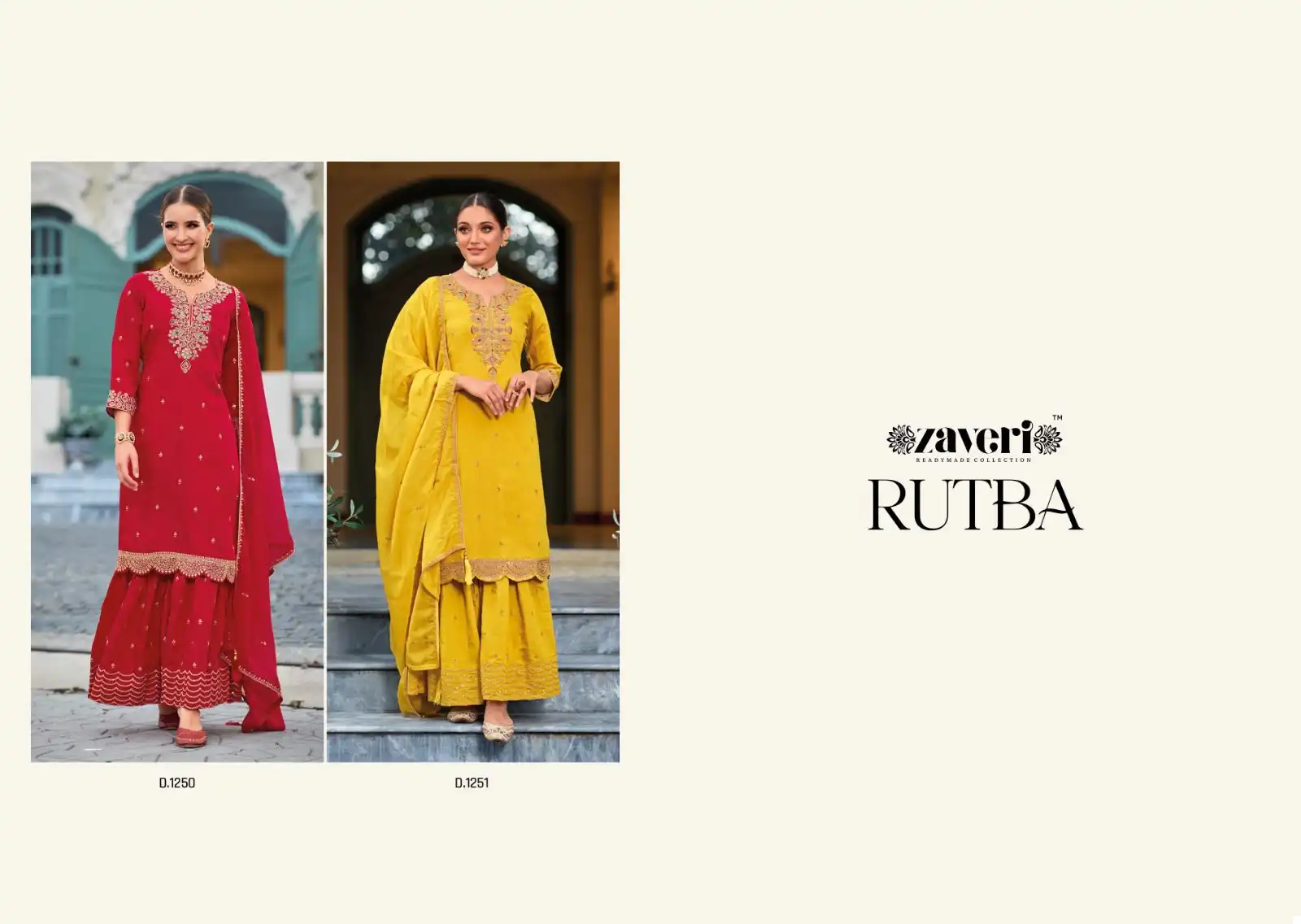 Zaveri Rutba Silk Wholesale Designer Readymade Salwar Suit Catalog — Wholesale Salwar Suits, MPA wholesale from Surat — view 3