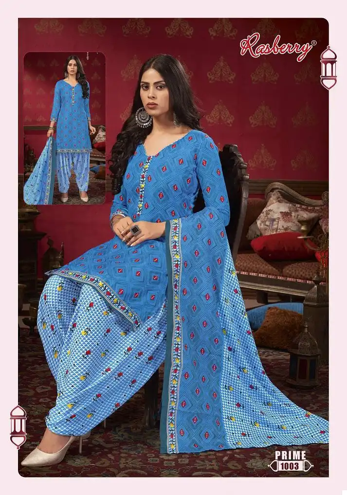 Vardan Ethnic Rasberry Prime Vol 1 Heavy Indo Cotton Wholesale Readymade Salwar Suit Catalog — Wholesale Salwar Suits, MPA wholesale from Surat - Gallery Image 10
