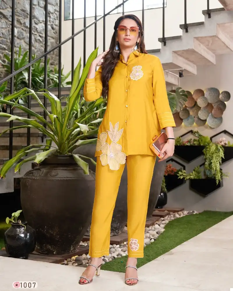 VE Dangal Pure Organza, Barlin Silk Wholesale Designer Co-Ord Set Catalog — Wholesale Kurtis, MPA wholesale from Surat — view 5