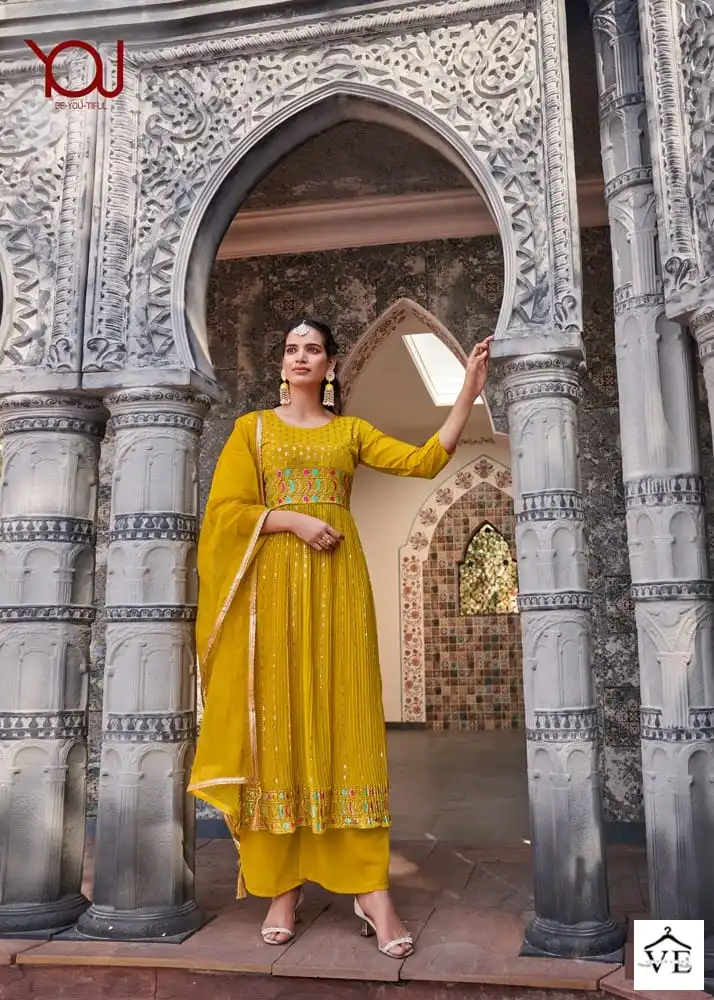Wanna Rimi Vol 2 Faux Georgette Wholesale Readymade Salwar Suit Catalog — Wholesale Salwar Suits, MPA wholesale from Surat - Gallery Image 7