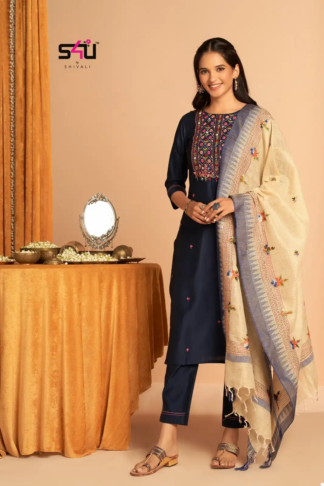 S4U Fashion Silk Wholesale Readymade Wedding Suit Catalog — Wholesale Salwar Suits, MPA wholesale from Surat - Gallery Image 3