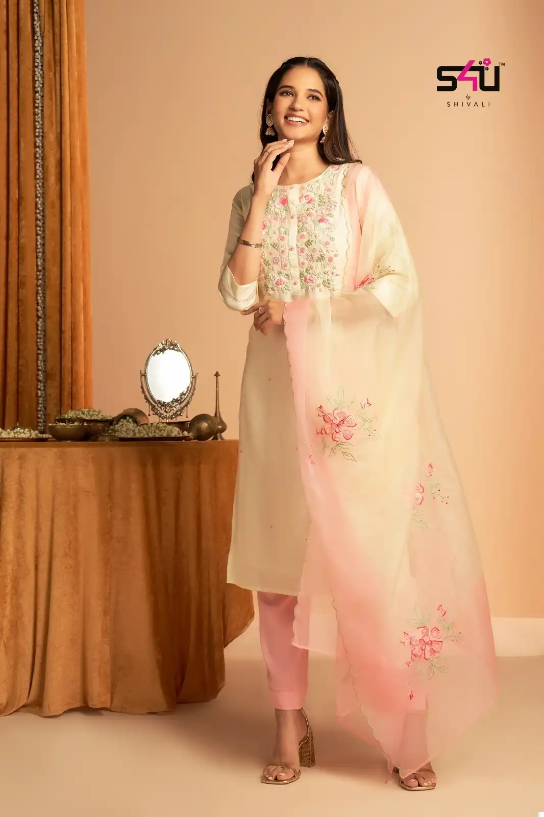 S4U Fashion Silk Wholesale Readymade Wedding Suit Catalog — Wholesale Salwar Suits, MPA wholesale from Surat - Gallery Image 6