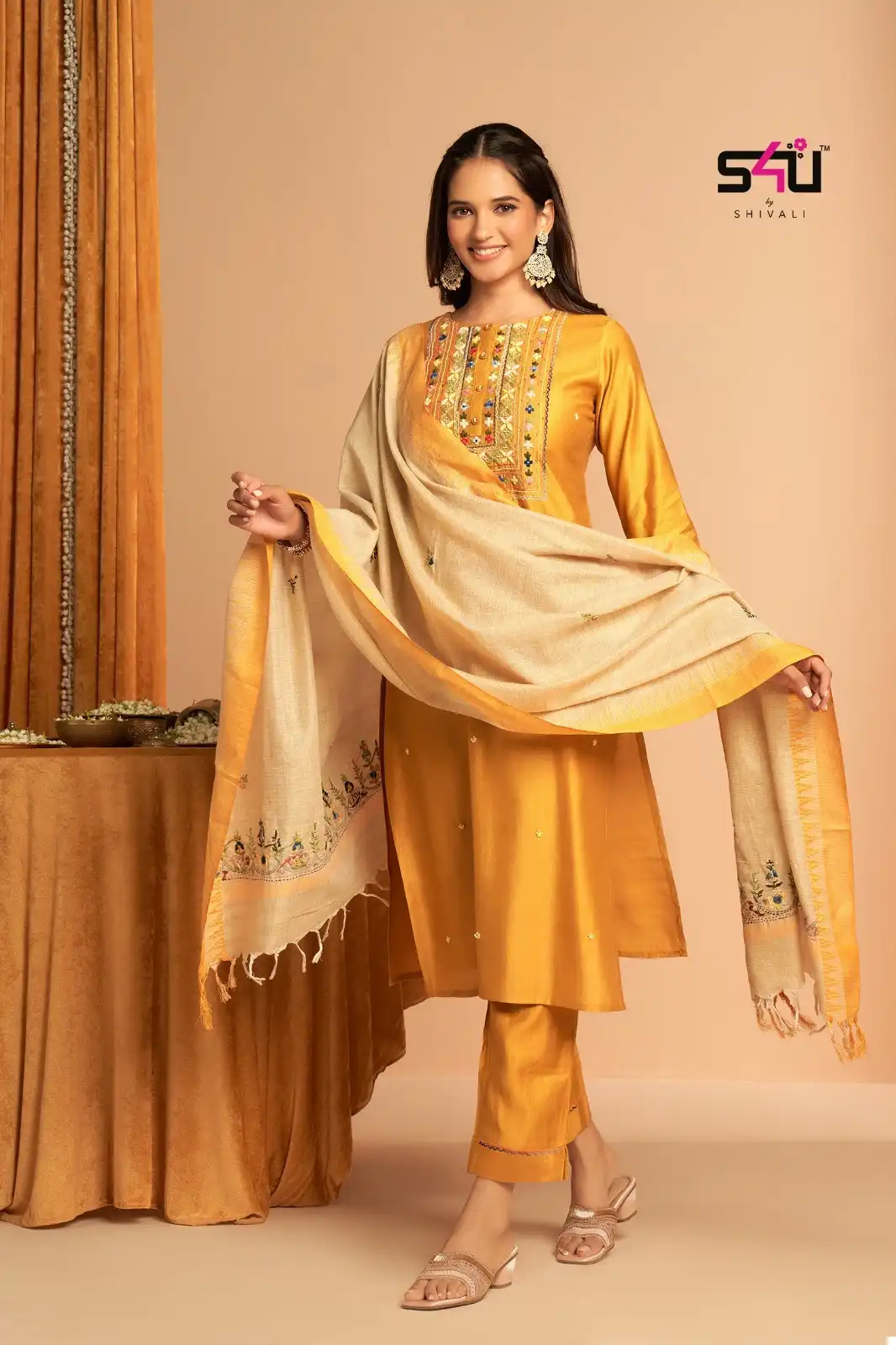 S4U Fashion Silk Wholesale Readymade Wedding Suit Catalog — Wholesale Salwar Suits, MPA wholesale from Surat - Gallery Image 7