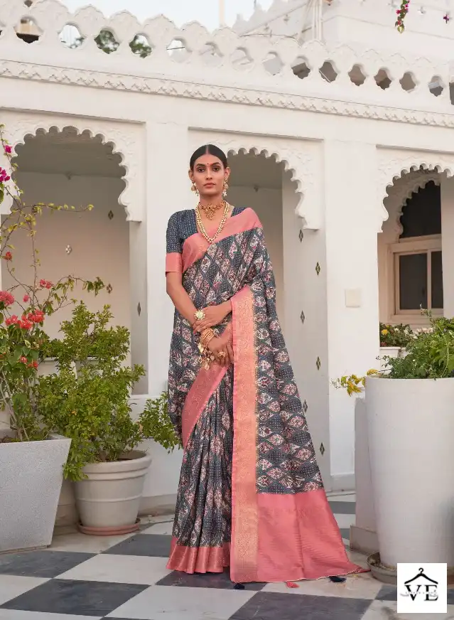 Pankh Saanj Khadi Silk Wholesale Fancy Sarees Catalog — Wholesale Sarees, MPA wholesale from Surat - Gallery Image 9