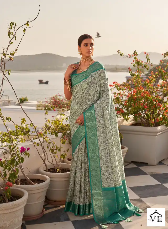 Pankh Saanj Khadi Silk Wholesale Fancy Sarees Catalog — Wholesale Sarees, MPA wholesale from Surat - Gallery Image 4