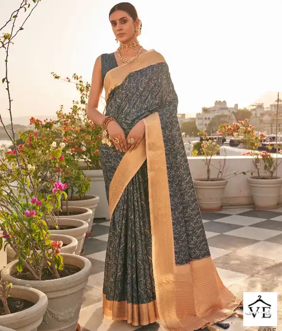 Pankh Saanj Khadi Silk Wholesale Fancy Sarees Catalog — Wholesale Sarees, MPA wholesale from Surat — view 1