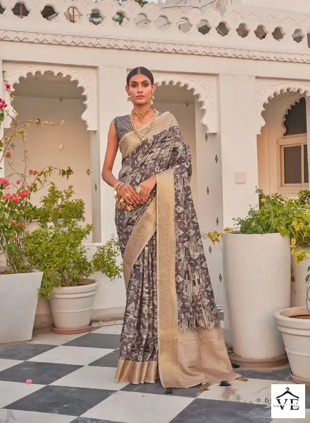 Pankh Saanj Khadi Silk Wholesale Fancy Sarees Catalog — Wholesale Sarees, MPA wholesale from Surat - Gallery Image 7