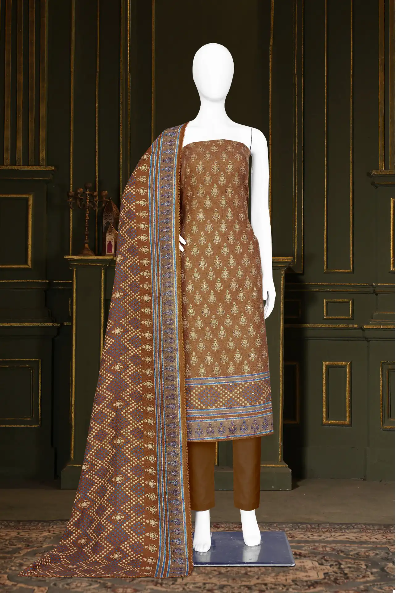 Bipson Safari 2341 Pure Woollen Safari Pashmina Wholesale Winter Wear Salwar Suit Catalog — Wholesale Sarees, MPA wholesale from Surat - Gallery Image 3