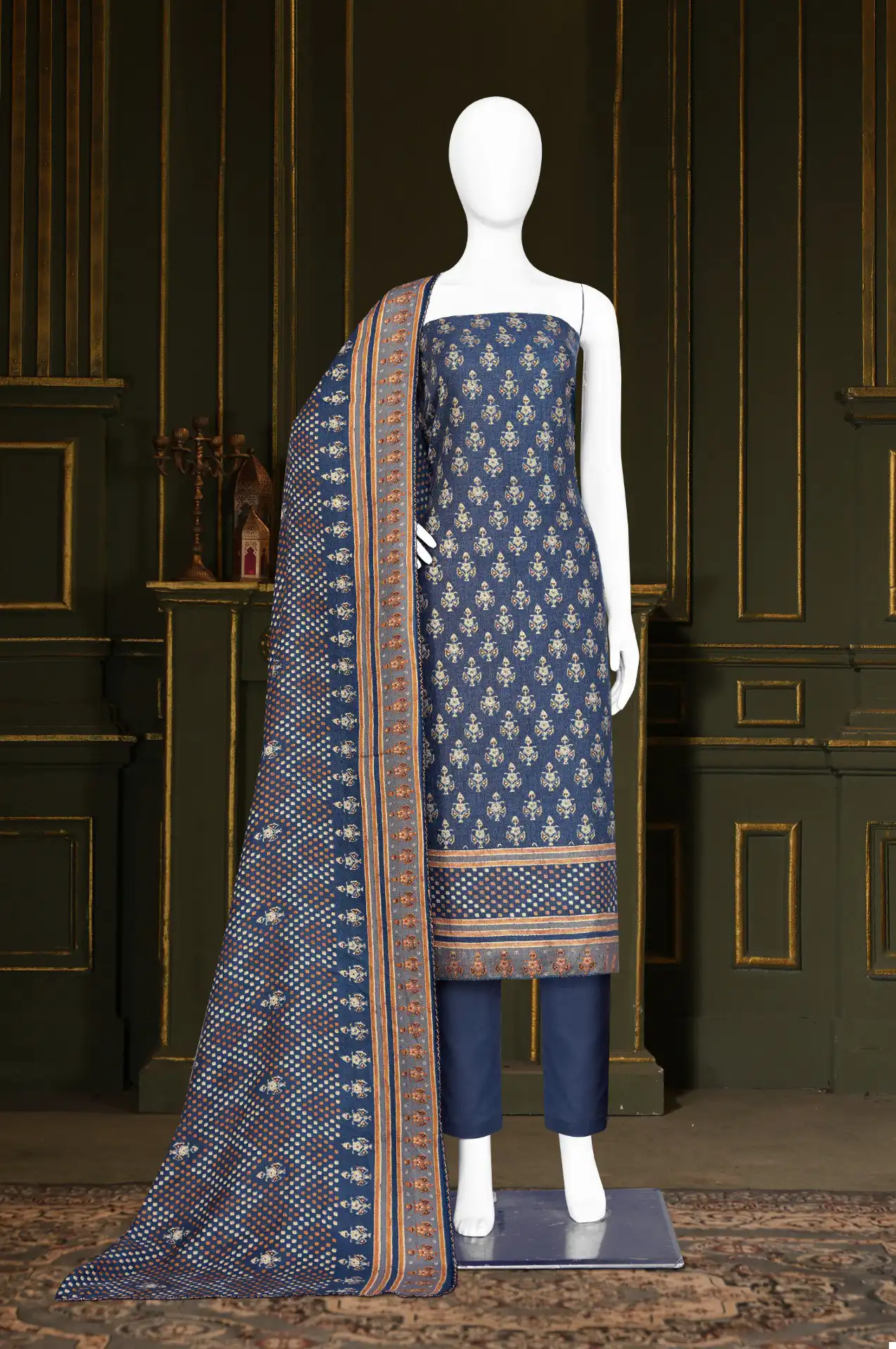 Bipson Safari 2341 Pure Woollen Safari Pashmina Wholesale Winter Wear Salwar Suit Catalog — Wholesale Sarees, MPA wholesale from Surat - Gallery Image 4