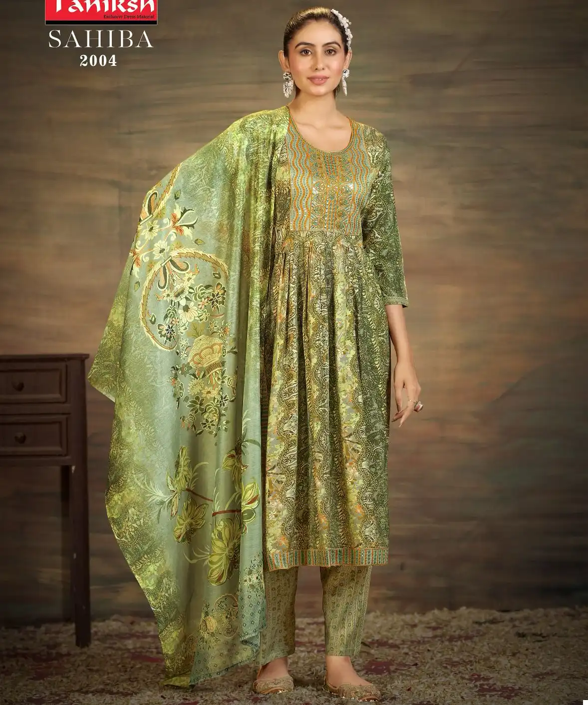Taniksh Sahiba Vol 2 Muslin Print Wholesale Readymade Salwar Suit Catalog — Wholesale Salwar Suits, MPA wholesale from Surat — view 1