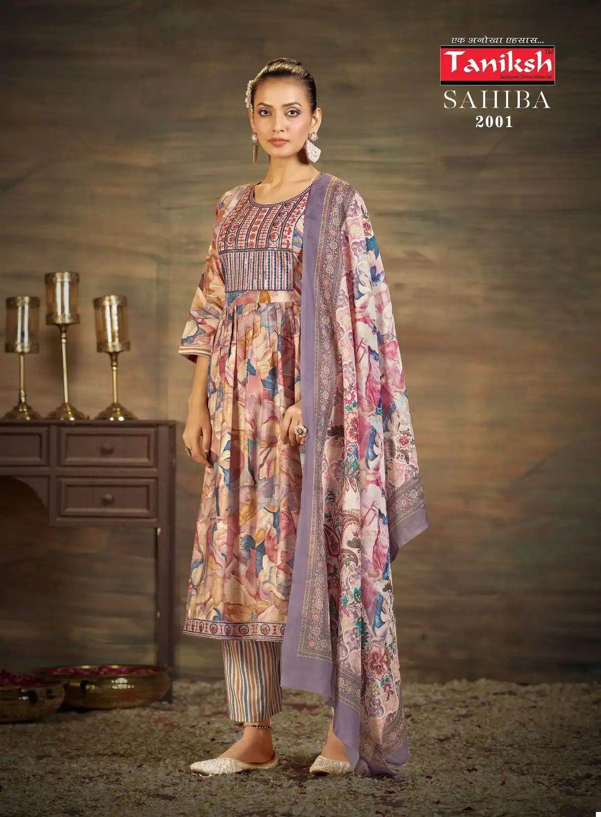 Taniksh Sahiba Vol 2 Muslin Print Wholesale Readymade Salwar Suit Catalog — Wholesale Salwar Suits, MPA wholesale from Surat - Gallery Image 6