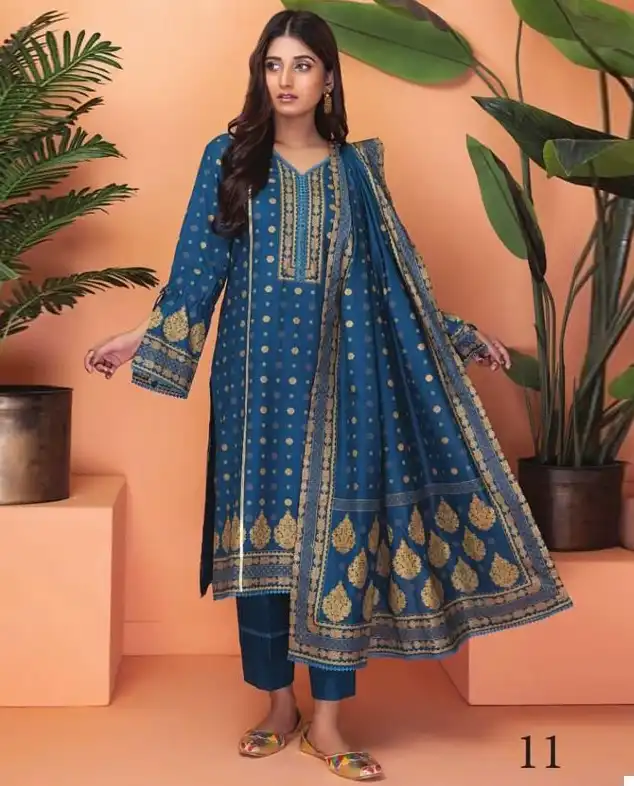 VE Sahil Printed Lawn Vol 2 - 2023 Lawn Wholesale Pakistani Suit Catalog — Wholesale Salwar Suits, MPA wholesale from Surat — view 1