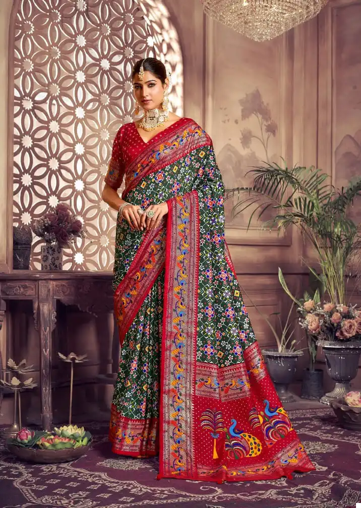 Mahamani Sairaa Heavy Tusser Dola Silk Wholesale Saree Catalog — Wholesale Sarees, MPA wholesale from Surat - Gallery Image 5