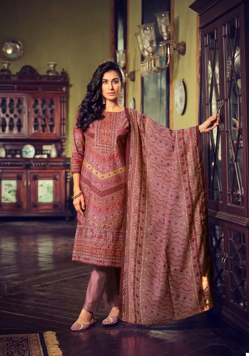 Belliza Designer Sajda Viscose Wholesale Exclusive Heavy Hand Work Salwar Suit Catalog — Wholesale Salwar Suits, Belliza Designer wholesale from Surat - Gallery Image 5