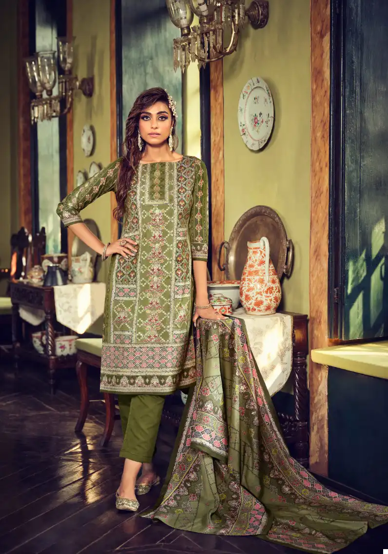 Belliza Designer Sajda Viscose Wholesale Exclusive Heavy Hand Work Salwar Suit Catalog — Wholesale Salwar Suits, Belliza Designer wholesale from Surat - Gallery Image 8