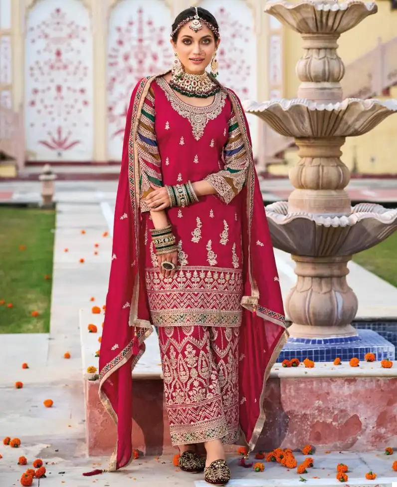 Eba Lifestyle Sangini Premium Silk Wholesale Readymade Designer Suits Catalog — Wholesale Salwar Suits, Eba Lifestyle wholesale from Surat — view 1
