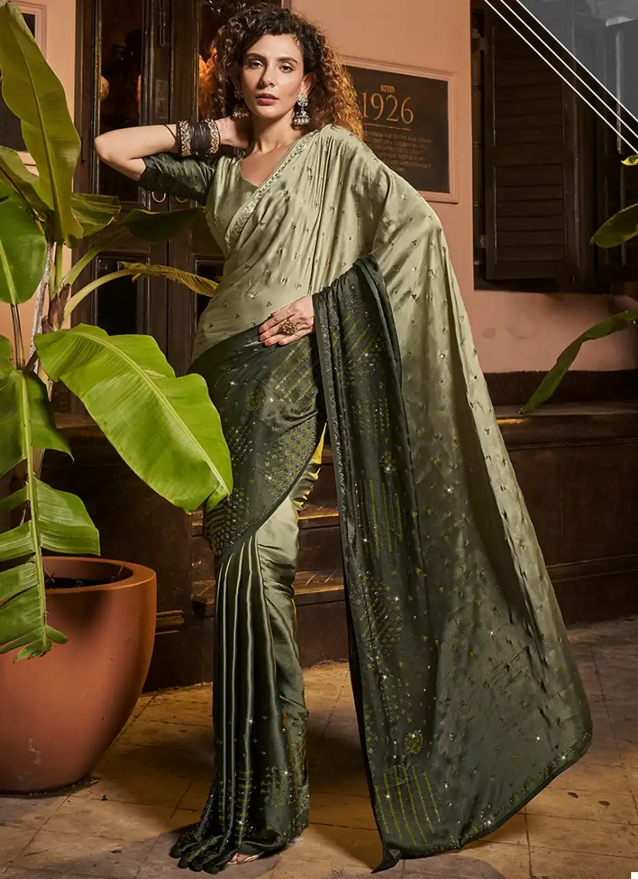KF Satin Vol 1 Satin Silk Wholesale Designer Saree Catalog — Wholesale Sarees, MPA wholesale from Surat — view 6