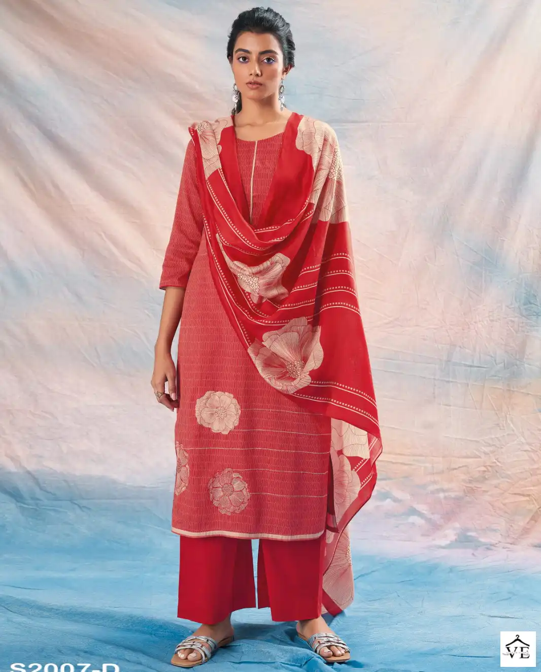 Ganga Sayla 2007 Pure Pashmina Wholesale Designer Winter Wear Salwar Suit Catalog — Wholesale Salwar Suits, Ganga wholesale from Surat — view 1