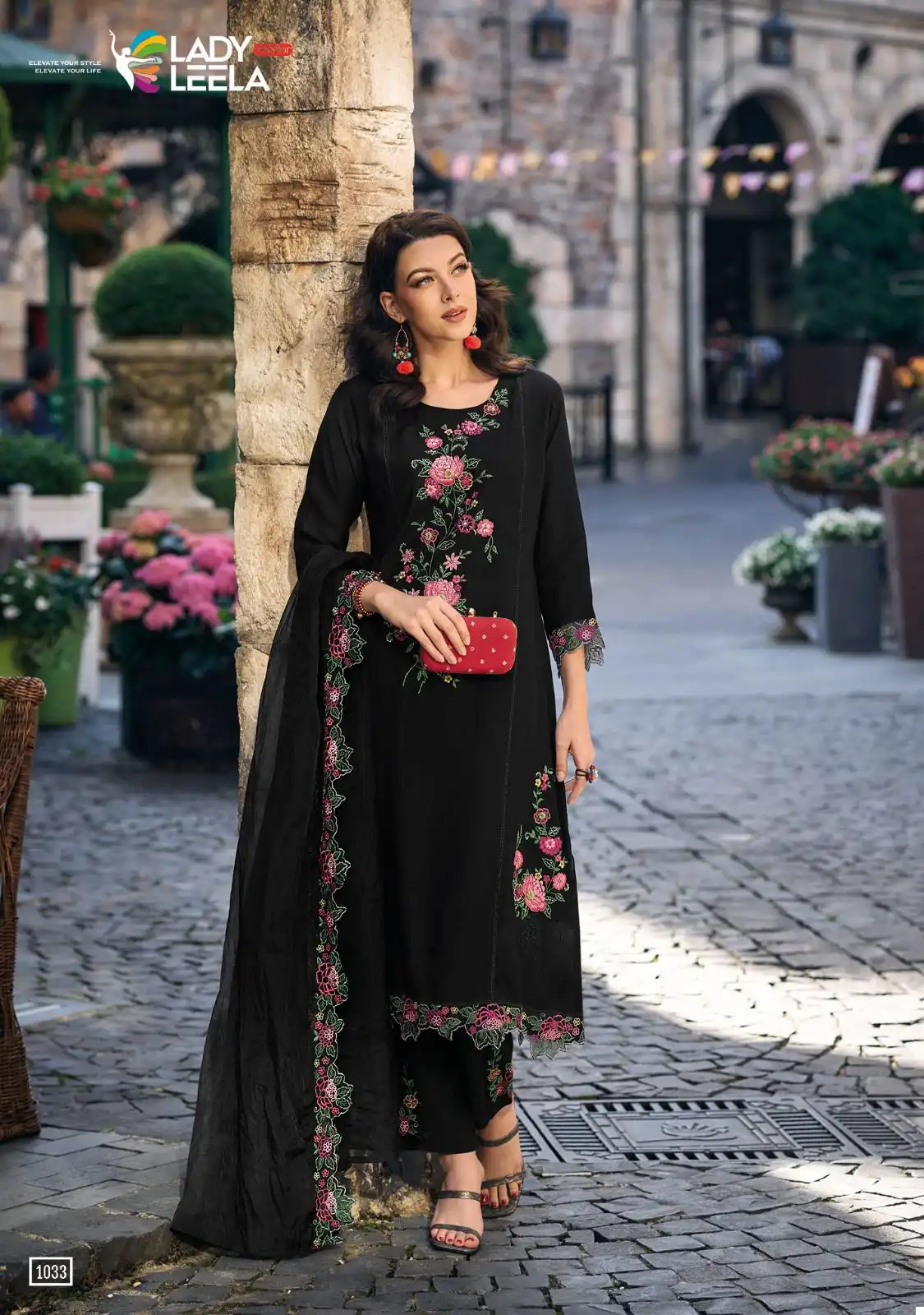 Lady Leela Shiddat Pure Viscose Wholesale Designer Readymade Salwar Suit Catalog — Wholesale Salwar Suits, Lady Leela wholesale from Surat - Gallery Image 4