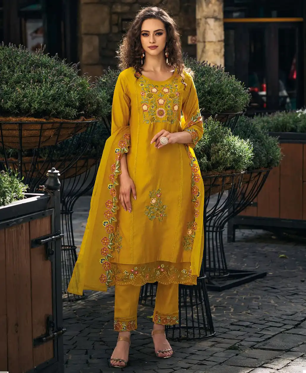 Lady Leela Shiddat Pure Viscose Wholesale Designer Readymade Salwar Suit Catalog — Wholesale Salwar Suits, Lady Leela wholesale from Surat — view 1