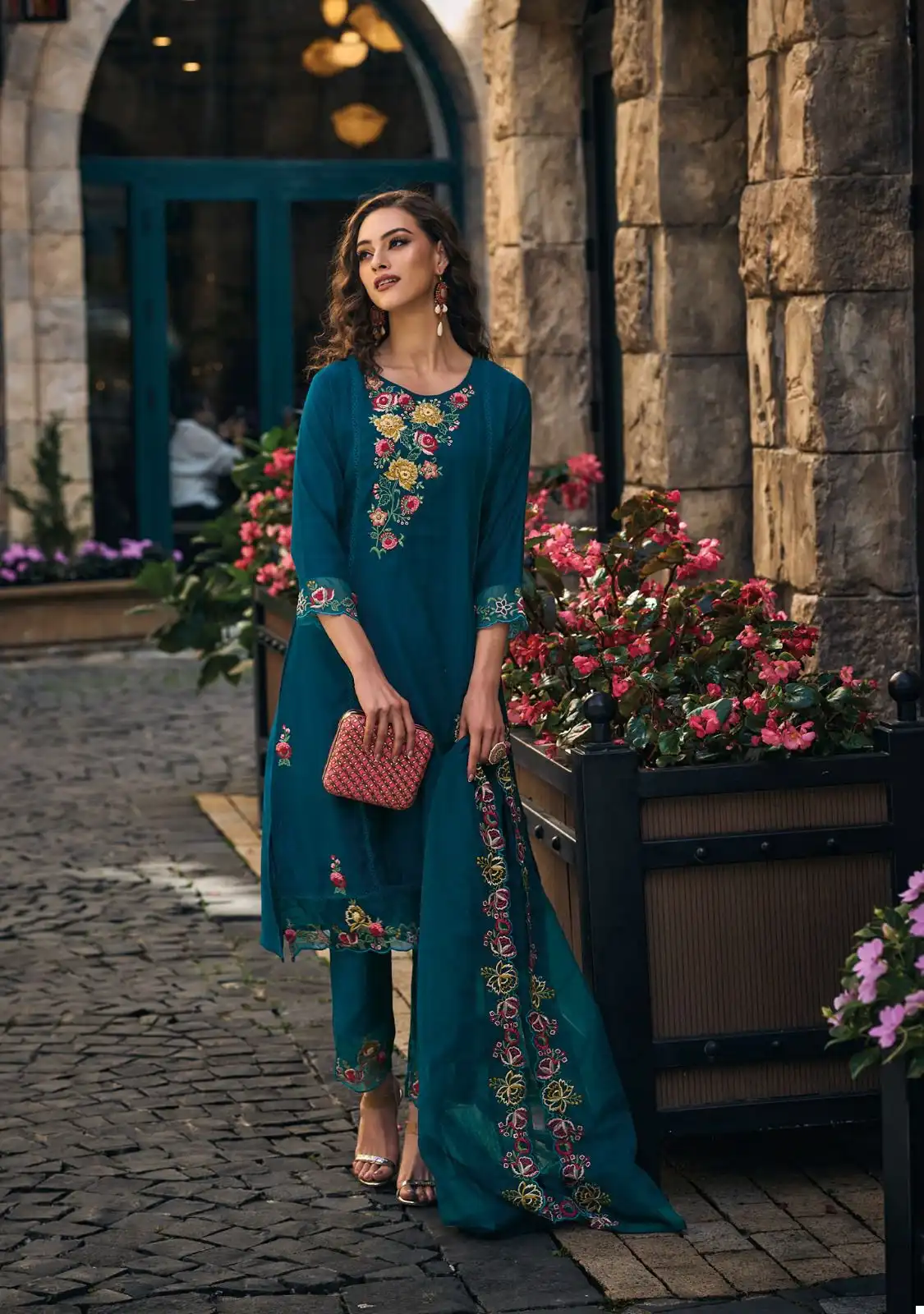 Lady Leela Shiddat Pure Viscose Wholesale Designer Readymade Salwar Suit Catalog — Wholesale Salwar Suits, Lady Leela wholesale from Surat - Gallery Image 5