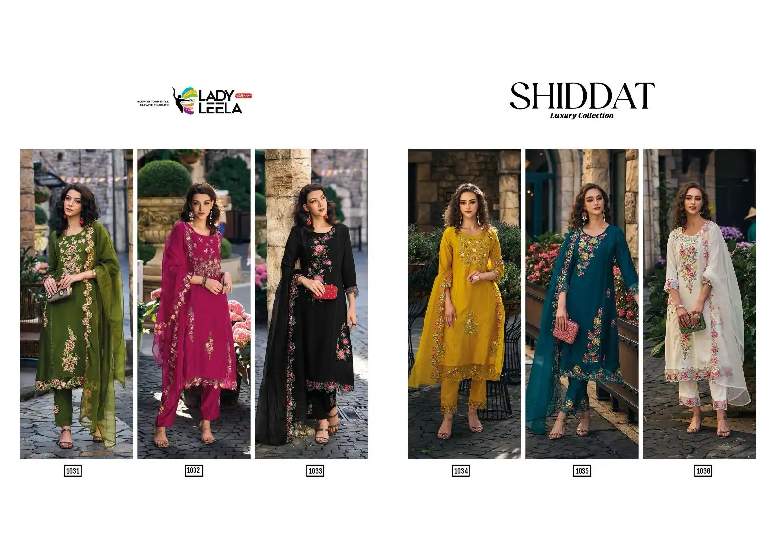 Lady Leela Shiddat Pure Viscose Wholesale Designer Readymade Salwar Suit Catalog — Wholesale Salwar Suits, Lady Leela wholesale from Surat — view 7