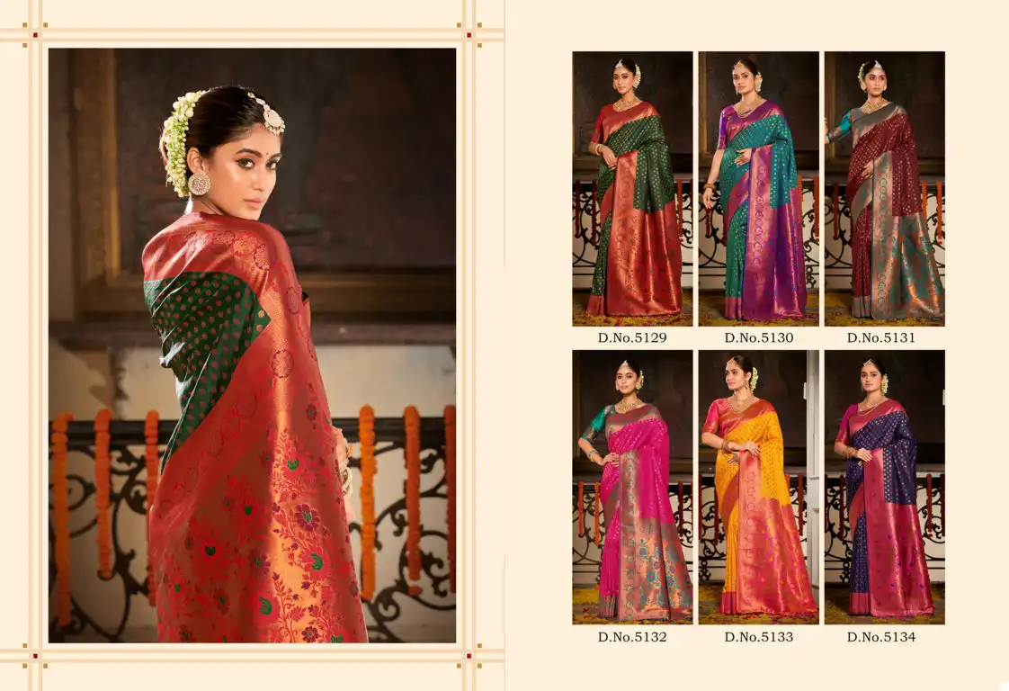 Sangam Shringaar Banarasi Silk Wholesale Saree Catalog — Wholesale Sarees, MPA wholesale from Surat — view 7