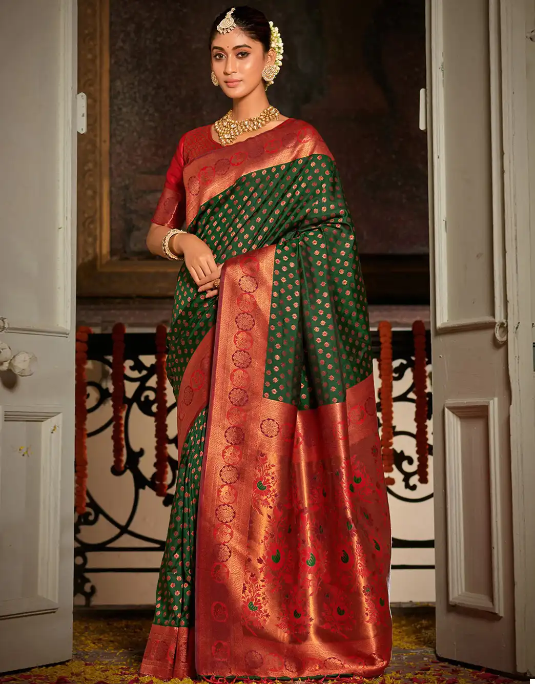 Sangam Shringaar Banarasi Silk Wholesale Saree Catalog — Wholesale Sarees, MPA wholesale from Surat — view 1