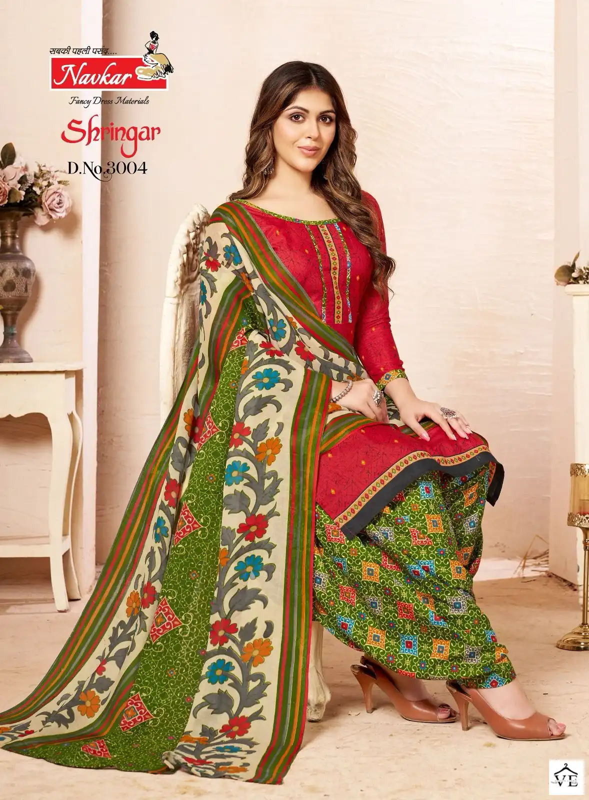 Navkar Shringar Vol 3 Cotton Wholesale Readymade Patiyala Salwar Suit Catalog - 15 Pcs Set — Wholesale Salwar Suits, MPA wholesale from Surat — view 9
