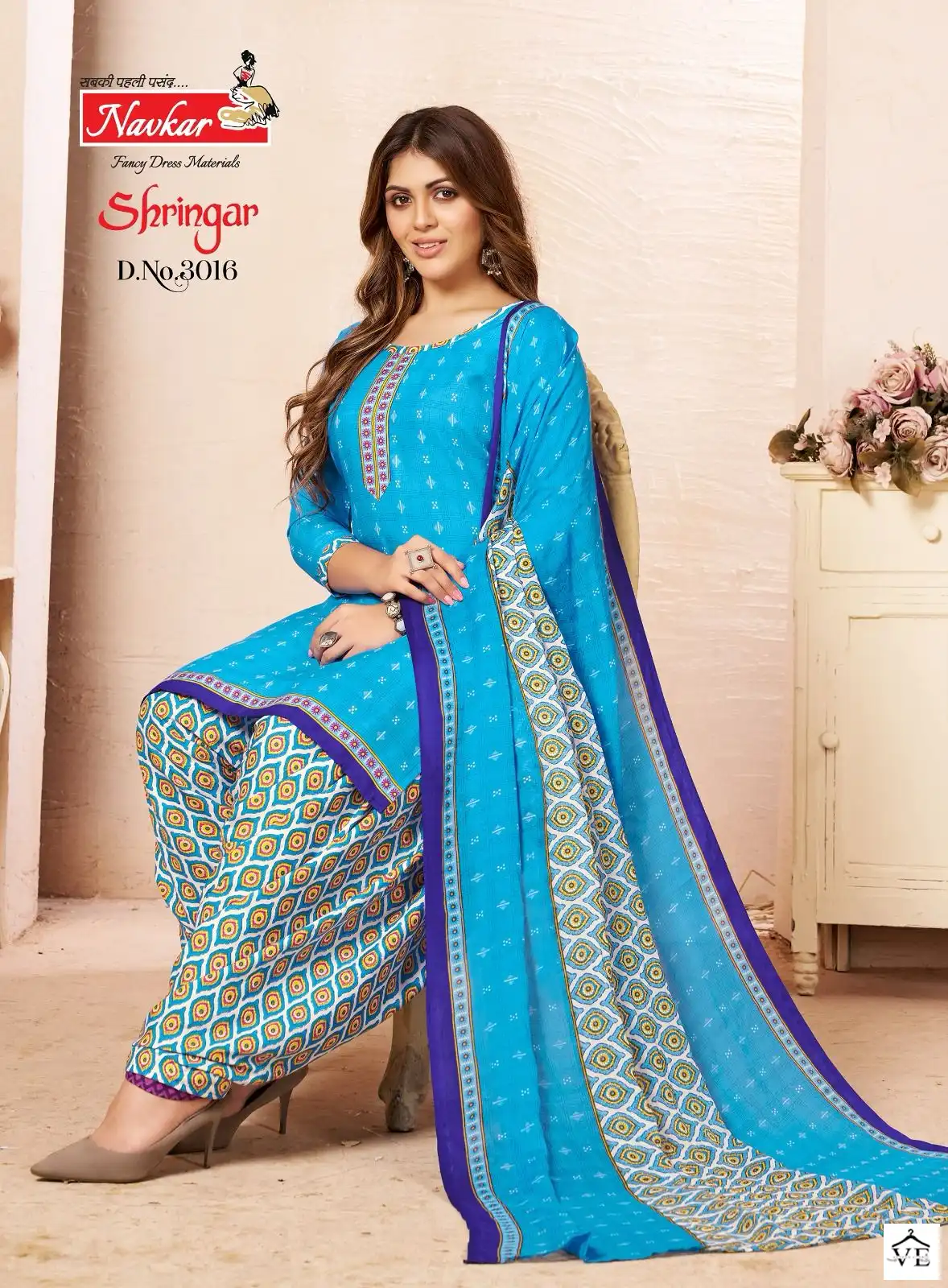 Navkar Shringar Vol 3 Cotton Wholesale Readymade Patiyala Salwar Suit Catalog - 15 Pcs Set — Wholesale Salwar Suits, MPA wholesale from Surat — view 2