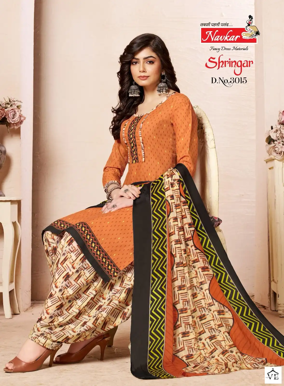 Navkar Shringar Vol 3 Cotton Wholesale Readymade Patiyala Salwar Suit Catalog - 15 Pcs Set — Wholesale Salwar Suits, MPA wholesale from Surat — view 3