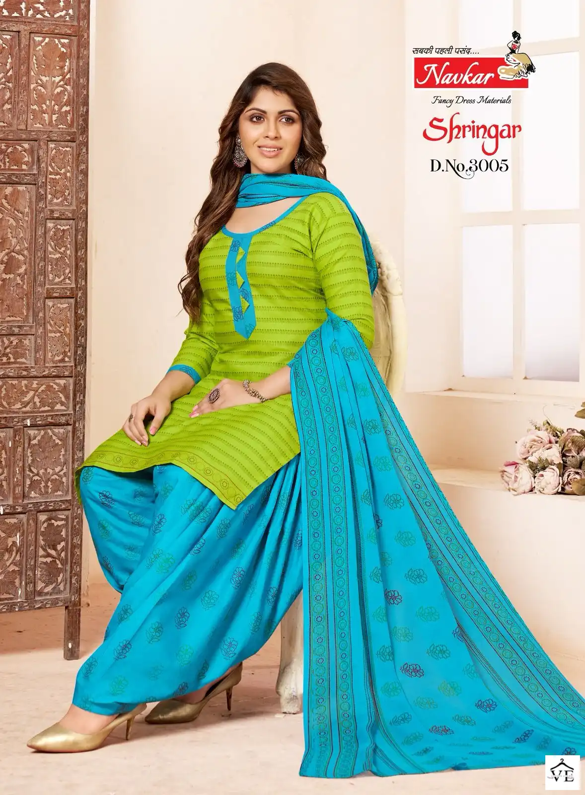 Navkar Shringar Vol 3 Cotton Wholesale Readymade Patiyala Salwar Suit Catalog - 15 Pcs Set — Wholesale Salwar Suits, MPA wholesale from Surat — view 6