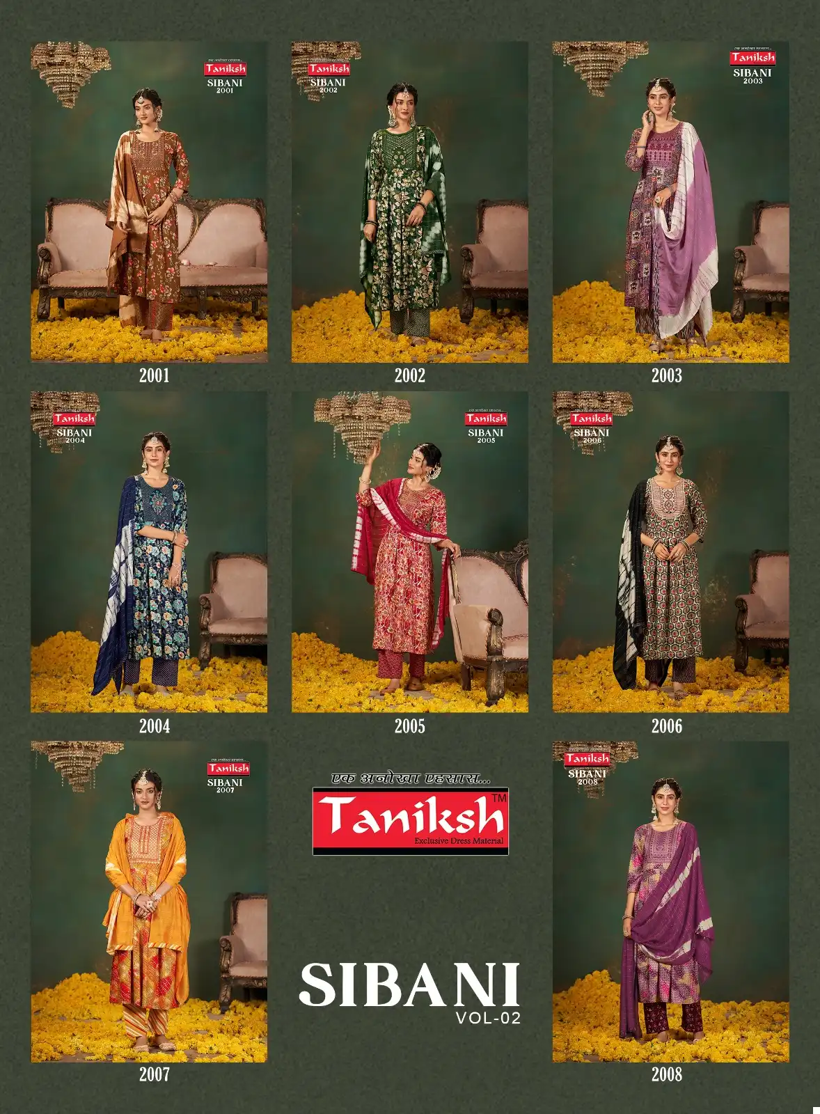 Taniksh Sibani Vol 2 Rayon Wholesale Swarovski Work Anarkali Readymade Salwar Suit Catalog — Wholesale Salwar Suits, MPA wholesale from Surat — view 9