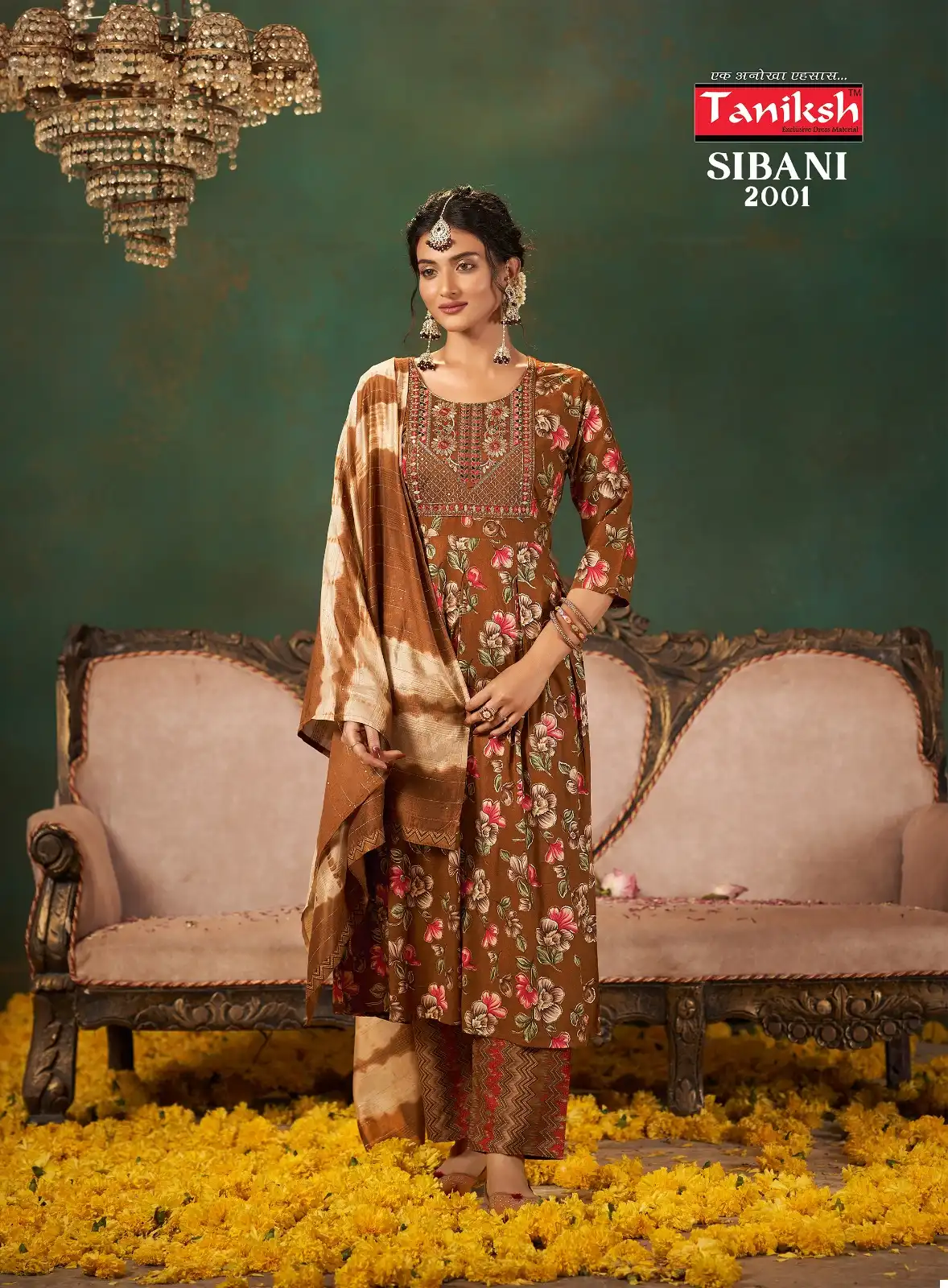Taniksh Sibani Vol 2 Rayon Wholesale Swarovski Work Anarkali Readymade Salwar Suit Catalog — Wholesale Salwar Suits, MPA wholesale from Surat - Gallery Image 2
