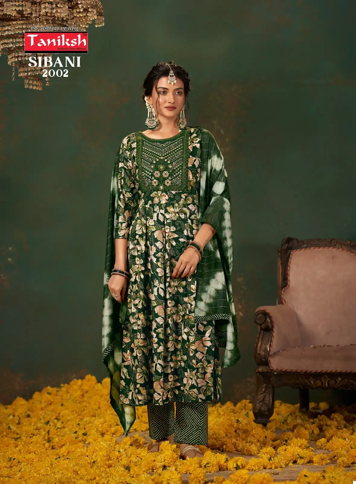 Taniksh Sibani Vol 2 Rayon Wholesale Swarovski Work Anarkali Readymade Salwar Suit Catalog — Wholesale Salwar Suits, MPA wholesale from Surat - Gallery Image 3