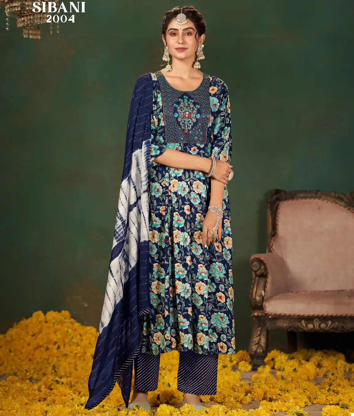Taniksh Sibani Vol 2 Rayon Wholesale Swarovski Work Anarkali Readymade Salwar Suit Catalog — Wholesale Salwar Suits, MPA wholesale from Surat — view 1