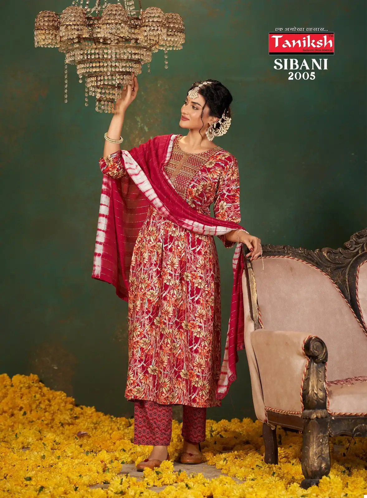 Taniksh Sibani Vol 2 Rayon Wholesale Swarovski Work Anarkali Readymade Salwar Suit Catalog — Wholesale Salwar Suits, MPA wholesale from Surat - Gallery Image 5