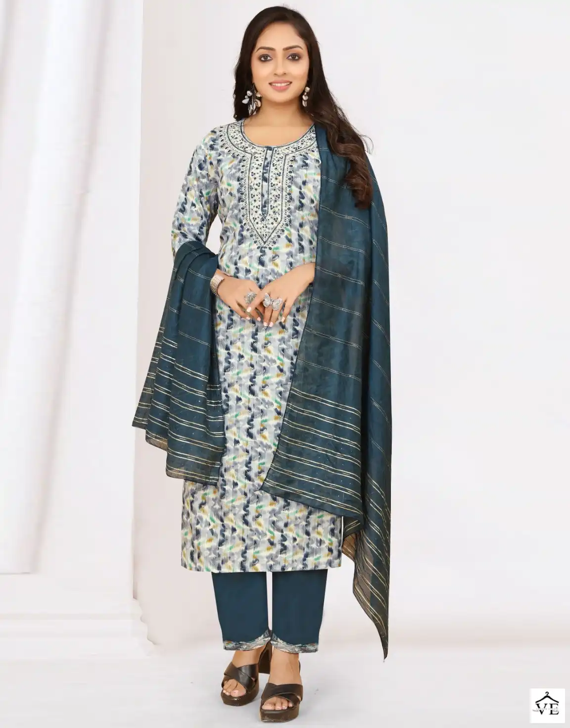 Hariyaali Signature Vol 1 Premium Two Tone Rayon Wholesale Readymade Salwar Suit Catalog — Wholesale Salwar Suits, MPA wholesale from Surat — view 1