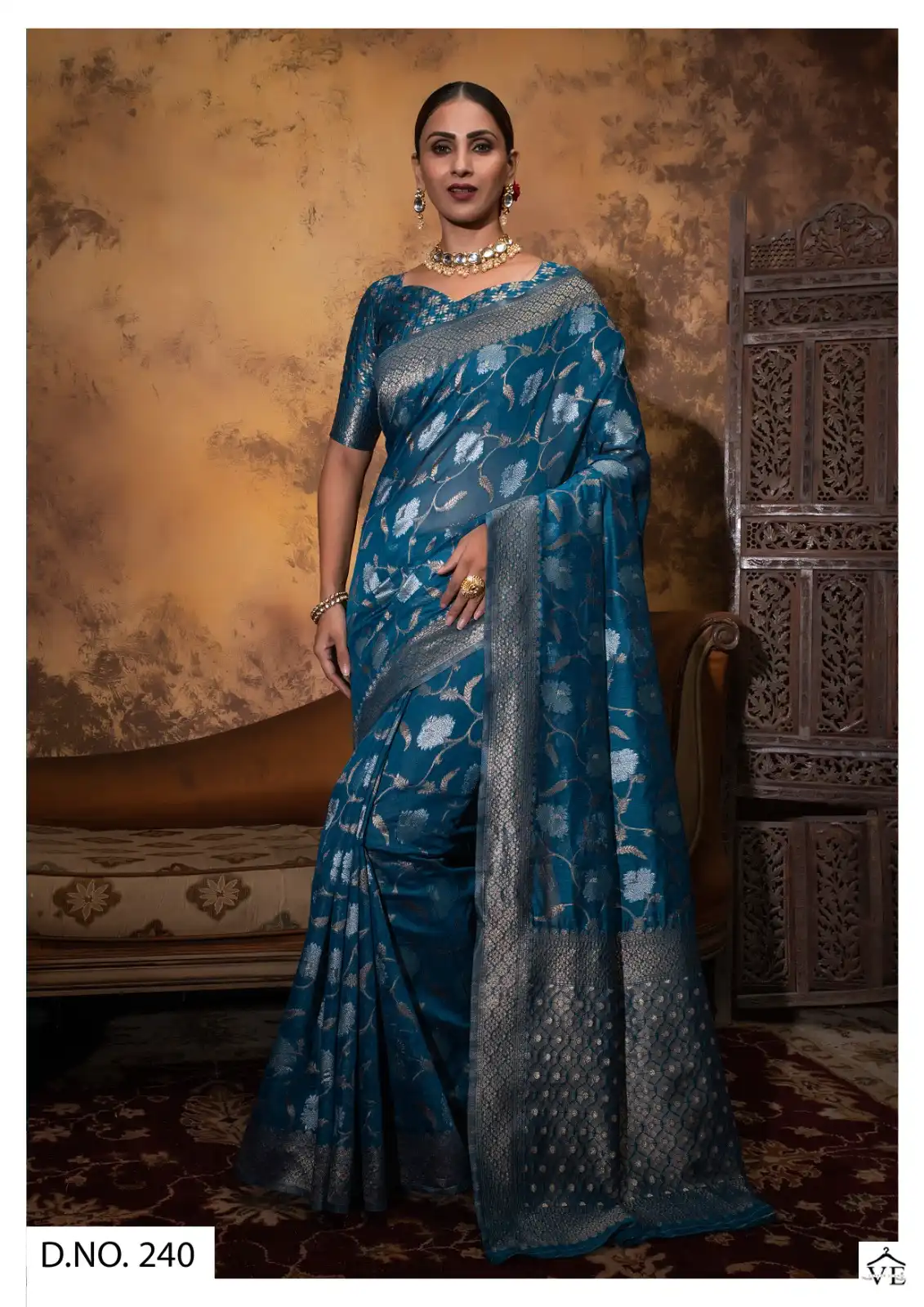 Pc Silki Vol 15 Span Cotton Wholesale Sarees — Wholesale Sarees, MPA wholesale from Surat — view 5