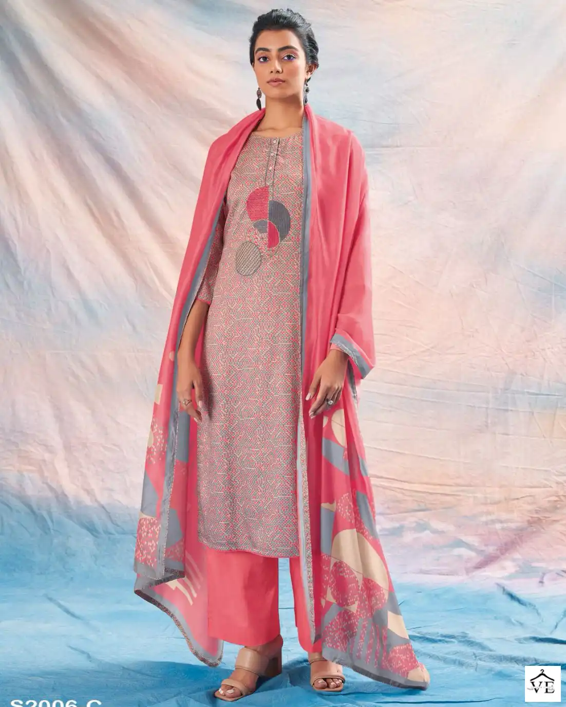Ganga Sloane 2006 Premium Wool Pashmina Wholesale Designer Winter Wear Salwar Suit Catalog — Wholesale Salwar Suits, Ganga wholesale from Surat — view 1