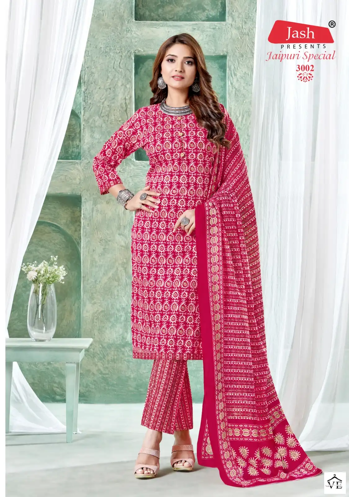 Jash Jaipuri Special Vol 3 Cotton Wholesale Readymade Salwar Suit Catalog — Wholesale Salwar Suits, MPA wholesale from Surat - Gallery Image 9
