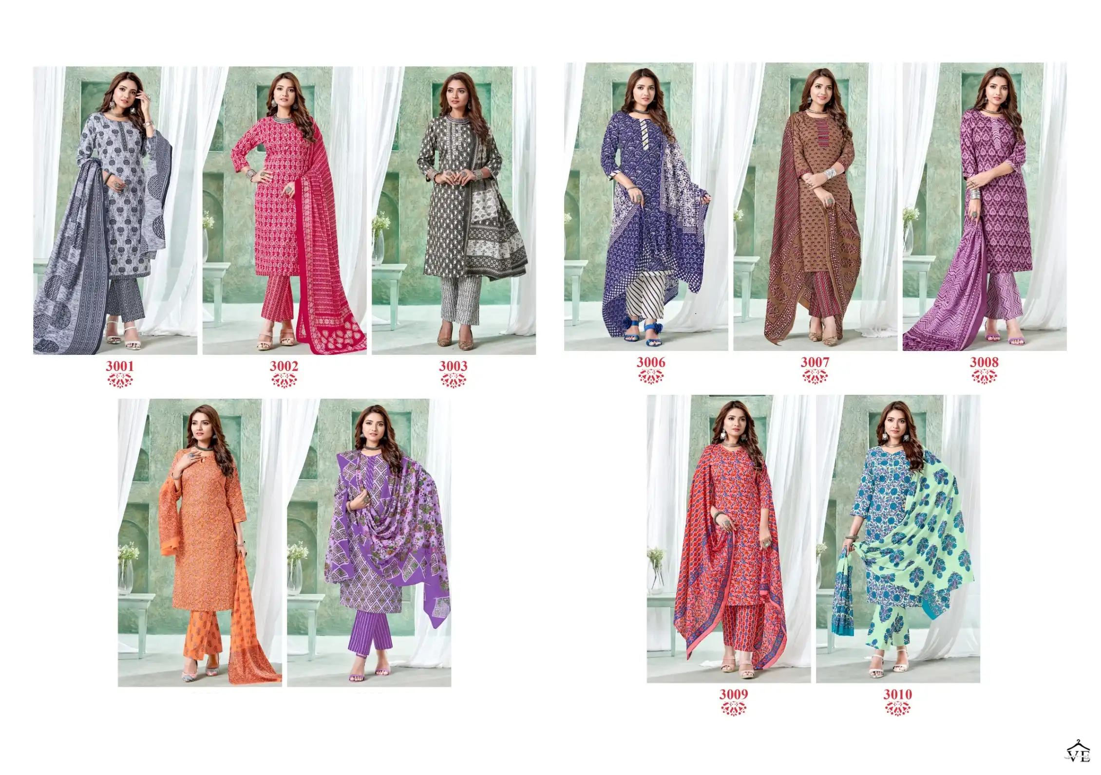 Jash Jaipuri Special Vol 3 Cotton Wholesale Readymade Salwar Suit Catalog — Wholesale Salwar Suits, MPA wholesale from Surat — view 10