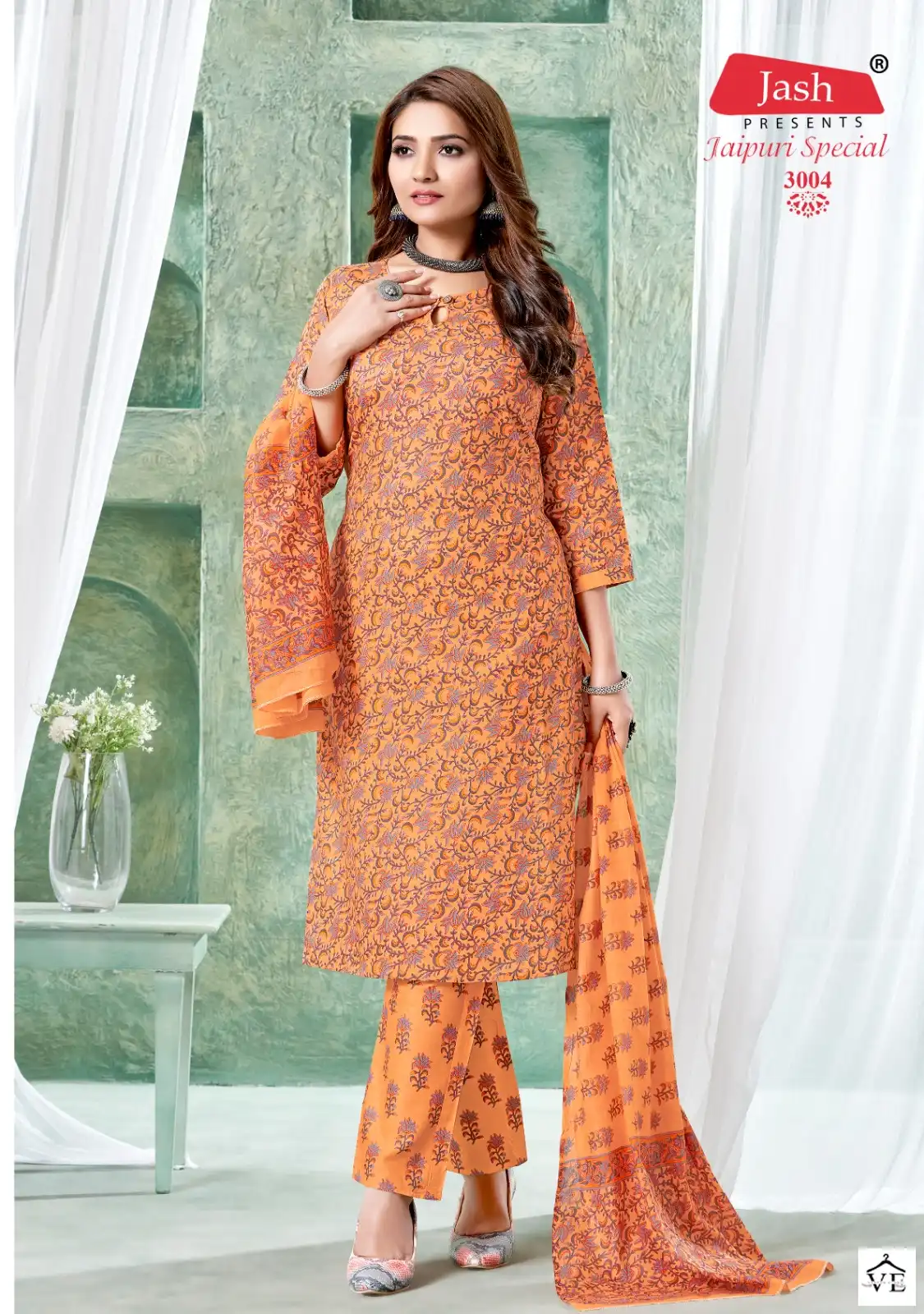 Jash Jaipuri Special Vol 3 Cotton Wholesale Readymade Salwar Suit Catalog — Wholesale Salwar Suits, MPA wholesale from Surat - Gallery Image 4