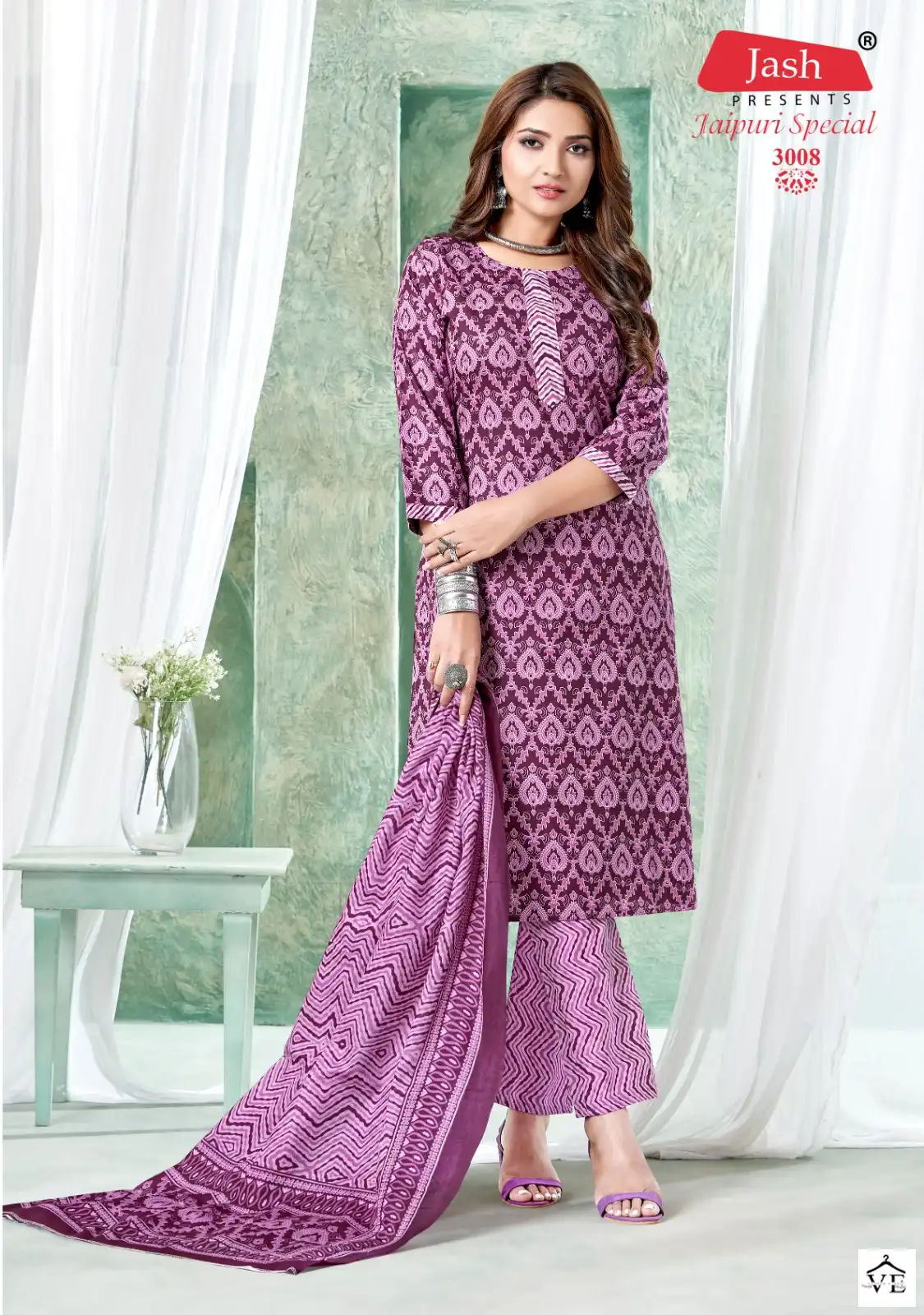 Jash Jaipuri Special Vol 3 Cotton Wholesale Readymade Salwar Suit Catalog — Wholesale Salwar Suits, MPA wholesale from Surat - Gallery Image 6