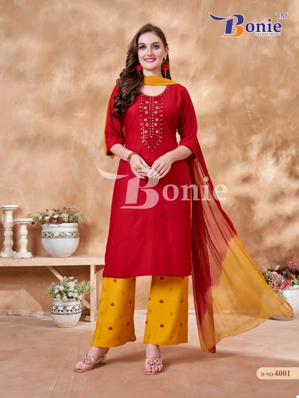 Bonie Stuti 4 Rayon 14 Kg Wholesale Readymade Salwar Suit Catalog — Wholesale Salwar Suits, bonie wholesale from Surat - Gallery Image 2