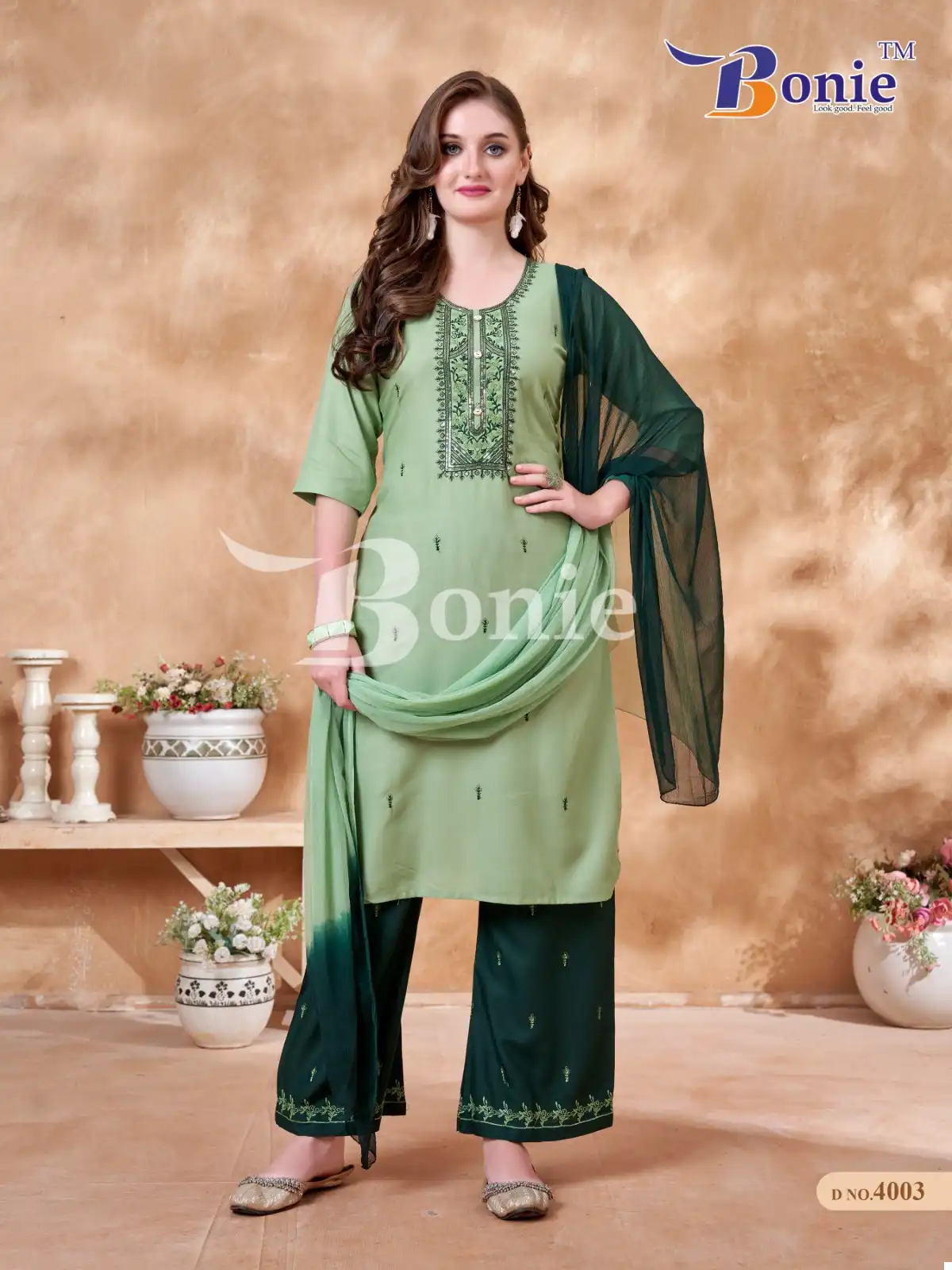 Bonie Stuti 4 Rayon 14 Kg Wholesale Readymade Salwar Suit Catalog — Wholesale Salwar Suits, bonie wholesale from Surat - Gallery Image 4