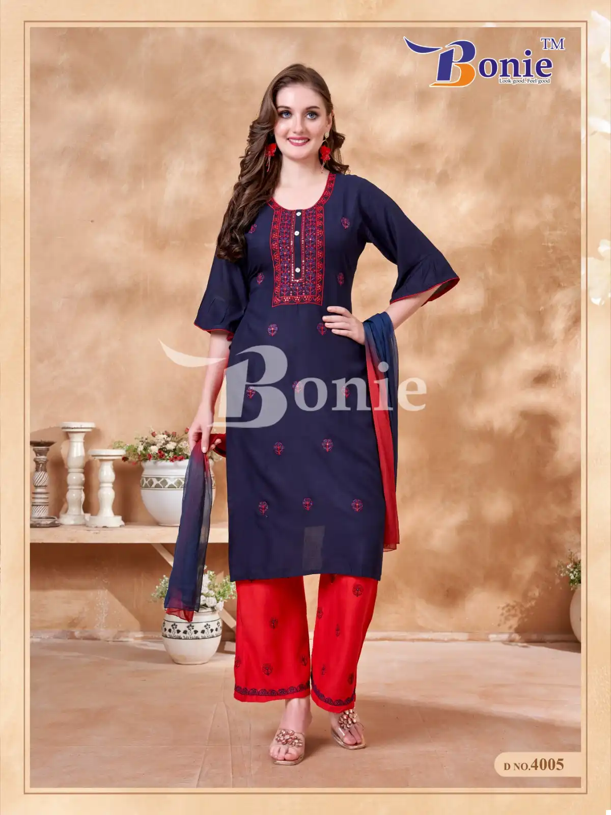 Bonie Stuti 4 Rayon 14 Kg Wholesale Readymade Salwar Suit Catalog — Wholesale Salwar Suits, bonie wholesale from Surat - Gallery Image 6