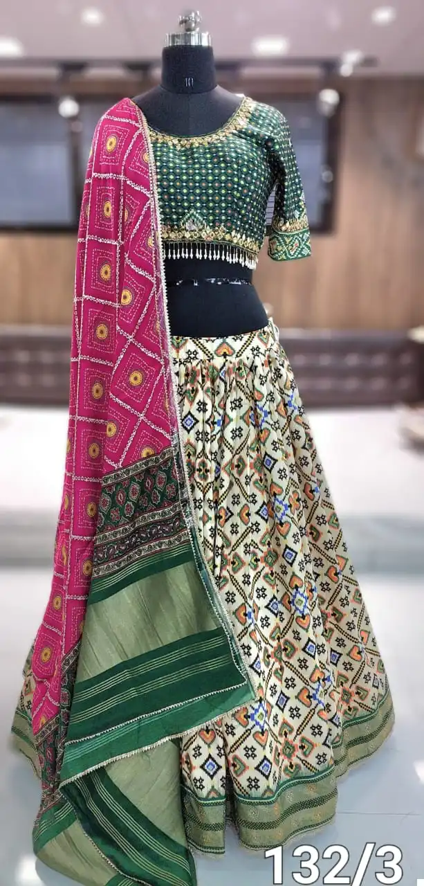 Rewaa Non Catalog P V Silk Wholesale Style Lehengas Catalog — Wholesale Lehenga, MPA wholesale from Surat — view 5